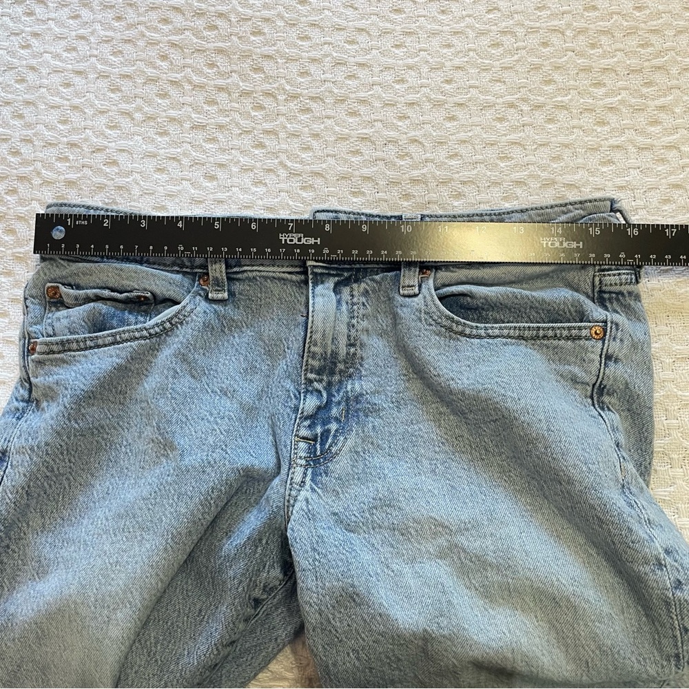 Aeropostale Mid Rise Ankle Straight Jeans - Blue~ Size 10 R Great for casual - Picture 4 of 12